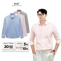 Áo Sơ Mi Nam BTM BASIC BAMBO SHIRT - Vải Bambo Sợi Tre Form Slimfit - Mã 399.1