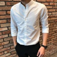 Áo sơ mi nam cổ tàu dài tay kojiba SMT01