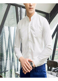 Áo Sơ Mi Nam Cổ Tàu - XL