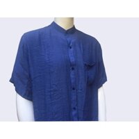 Áo Sơ Mi Nam cổ trụ ngắn tay