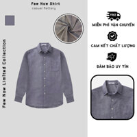 Áo Sơ Mi Nam Cotton Cao Cấp Few Now - Form Regular ,Thoáng Mát, Mềm Mịn, Chuẩn Phong Cách Thời Trang Hiện Đại