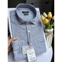 ÁO SƠ MI NAM DÀI TAY 14 MÀU CHẤT COTTON LINEN CAO CẤP DÁNG SLIM TRẺ TRUNG  PIER.RE CAR.DIN HÀN DƯ XỊN