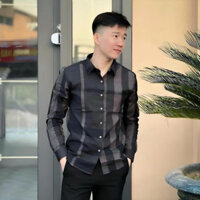 Áo sơ mi nam dài tay BBR kẻ sọc chất vải cotton mền mịn, mẫu mới giá rẻ
