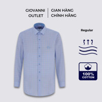 Áo Sơ Mi Nam Dài Tay GIOVANNI Chất Liệu 100% Pure Pima Cotton Cao Cấp Dáng Regular GLS01-042