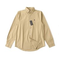 Áo sơ mi nam dài tay Ralph Lauren Áo sơ mi nữ Cotton Oxford dài tay