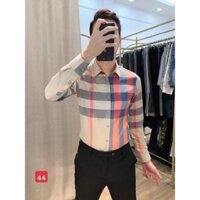 Áo sơ mi nam dài tay vải lụa mềm mịn thoái mát, in 3D, không phai màu, Thời Trang STJ Fashion (MS 44-45-48)