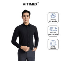 Áo Sơ Mi Nam Dài Tay VITIMEX ASD7684/7685/7686/7687/7692/7785Chất Liệu Cao Cấp, Phom Slimfit, Thiết Kế Sang Trọng Nam Tí