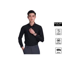 Áo sơ mi nam Đen Phananh 4man's dài tay dáng ôm body Hàn Quốc cao cấp