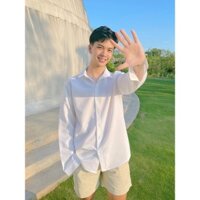 Áo sơ mi nam form rộng 💥 Pastel Premium 💥 phong cách Unisex thời trang AZ - Shop