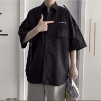 ÁO SƠ MI NAM FORM RỘNG HÀN QUỐC