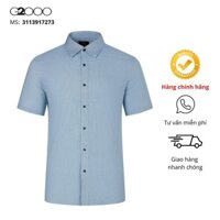 Áo Sơ Mi Nam G2000 (3113917273) Tay Ngắn Màu Xanh