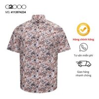 Áo Sơ Mi Nam G2000 (4113974234) Tay Ngắn Họa Tiết Hoa