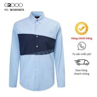 Áo Sơ Mi Nam G2000 (3612010272) Tay Dài Màu Xanh