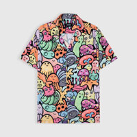 Áo sơ mi nam Hello toguu, áo sơ mi nam tay ngắn bằng lụa thoáng khí thời trang