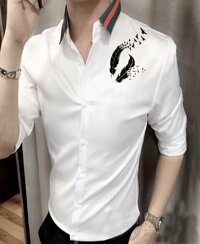 Áo Sơ Mi Nam Họa Tiết ms4 - L