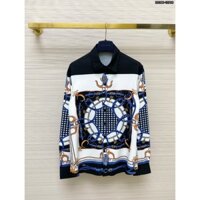 Áo Sơ mi nam họa tiết thêu cực nét tay dài phong cách trẻ trung chuẩn form