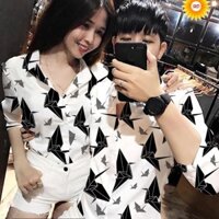 Áo sơ mi nam họa tiết