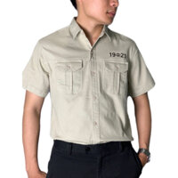 Áo sơ mi nam kaki thun co dãn túi hộp cao cấp giá hợp lý