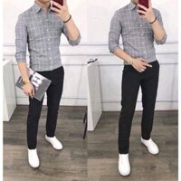 Áo sơ mi nam kẻ Caro - áo sơ mi nam HÀNG CAO CẤP