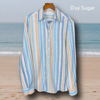 Áo sơ mi nam kẻ sọc đẹp Blue Stripes