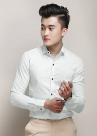 Áo Sơ Mi Nam MS029 - Trắng Size XL