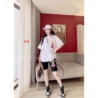 Áo sơ mi nam nữ CÒn Cái Nịt tay cộc dáng thụng siêu đẹp