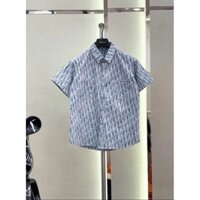 Áo Sơ Mi Nam Nữ Dior Chất Thô Lụa Mềm Mịn In Full Toàn Thân - Áo Sơ Mi Dior 2 Màu Hàng Đẹp Form Chuẩn Hottrend 2024
