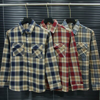 Áo Sơ Mi Nam Nữ Flannel Kẻ Caro Thời Trang 2025, Áo Khoác Ngoài Flannel Hot Trend -