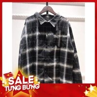 ÁO SƠ MI NAM NỮ KẺ CARO HÀN QUỐC ULZZANG -Hàng nhập khẩu