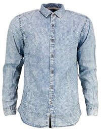 Áo Sơ Mi Nam Tay Dài Antony Morato Soft Denim Shirt - SIZE SMLXL - XL