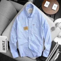 Áo sơ mi nam tay dài Cao Cấp Hollister màu Xanh Da Trời vải Oxford xịn - Hàng VN xuất EU - Đẳng Cấp Chất Lượng