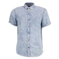 ÁO SƠ MI NAM TAY NGẮN ANTONY MORATO WASHED DENIM SHIRT