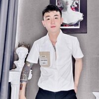 Áo sơ mi nam tay ngắn chất liệu đũi cao cấp áo sơmi bbr nam ngắn tay