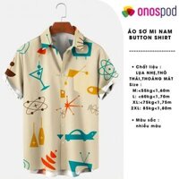 Áo Sơ Mi Nam Tay Ngắn Onospod In 3D Chất Liệu Cotton,Tổng Hợp,Mát Mẻ,Nhiều Màu Sắc,Kiểu Dáng,Mẫu Mã Đẹp Bt618