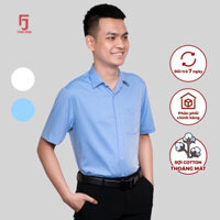 Áo sơ mi nam Thái Hoà ngắn tay mã 8919 sợi tre