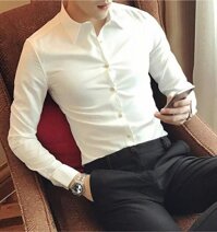 Áo Sơ Mi Nam trắng XXL