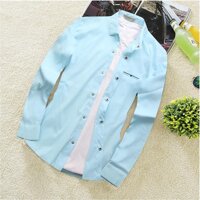 Áo sơ mi nam vải co giãn TL129 bán shop Thành Long