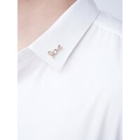 Áo sơ mi nam vải lụa Đính Đá chữ LOVE Menswear Cổ Chữ V