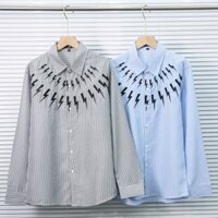 Áo sơ mi nam vải lụa kate thoáng mát