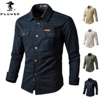 Áo sơ mi nam xã hội 5 màu Áo sơ mi lính SWAT quân đội