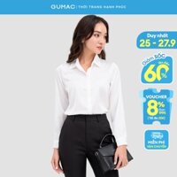 Áo sơ mi nẹp che thời trang GUMAC AC10041