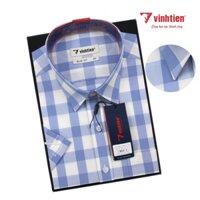 Áo Sơ Mi Ngắn Tay Bamboo SlimFit Vĩnh Tiến G290