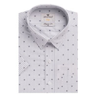 Áo sơ mi ngắn tay nam cao cấp, chính hãng aristino ass544s8 (xả 50%)