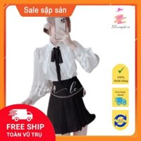 Áo Sơ Mi Nữ Bèo Cổ Nơ SSungstore Áo Sơ Mi Nữ Thời Trang Cao Cấp CD192