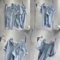 Áo Sơ Mi Nữ Bò Hàng Loại 1 - 2 size SM