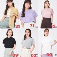 Áo sơ mi nữ cổ trụ Gu Nhật