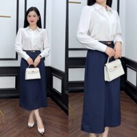 Áo sơ mi nữ công sở, Áo kiểu nữ công sở thiết kế cao cấp Emvy Fashion H1 , CV1