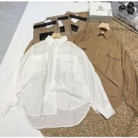 Áo sơ mi nữ form rộng chất đẹp