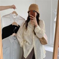 Áo Sơ Mi Nữ form rộng đũi nhăn KOZODA M1