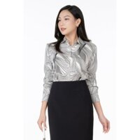 Áo sơ mi nữ họa tiết , thanh lịch, nữ tính, sang trọng Freelancer - FWWS22FH18C